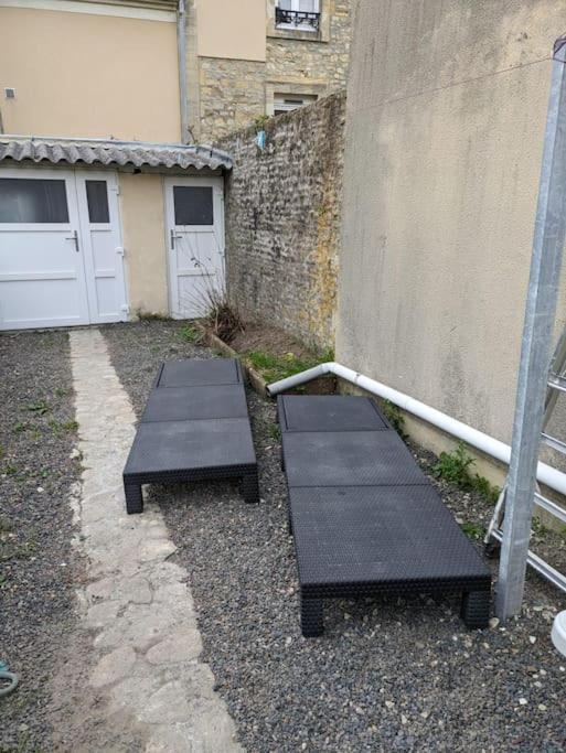 Appartement Avec Jardin Et Acces Mer Grandcamp-Maisy Exterior foto